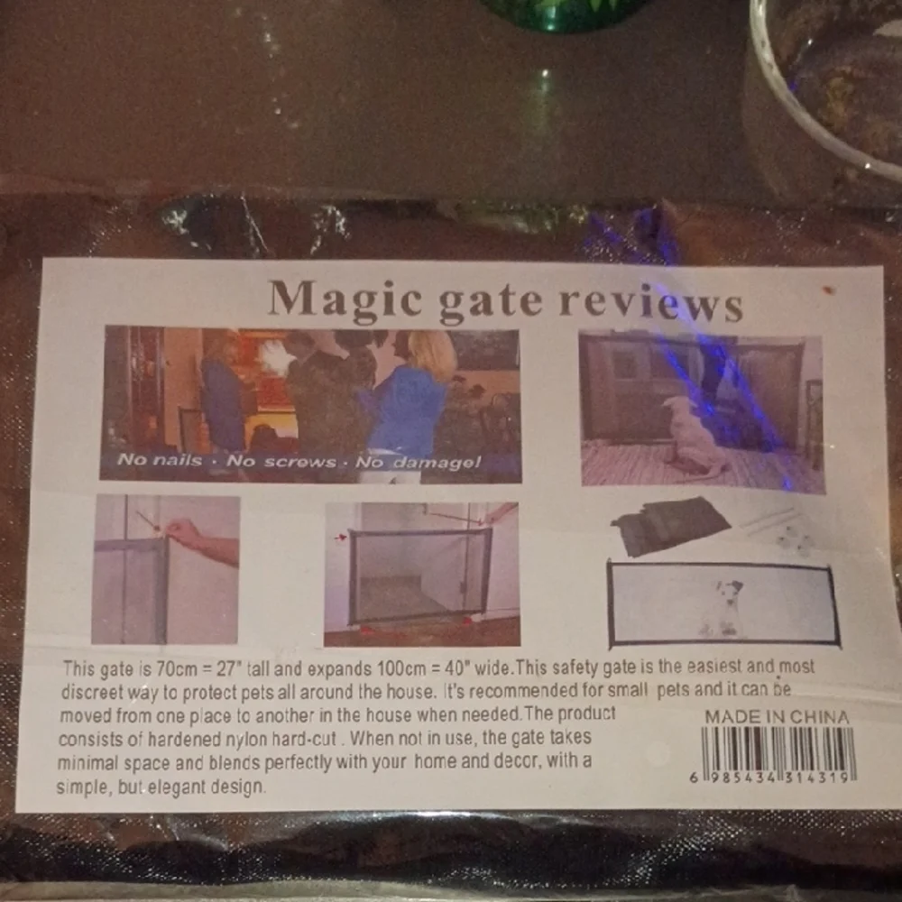 Magic Gate Pet Safety Gate